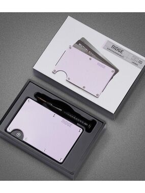 Ridge Wallet - Lavender Cash Strap